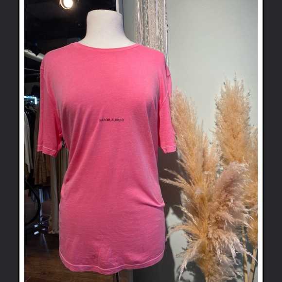 Saint Laurent logo T-shirt - Picture 2 of 4